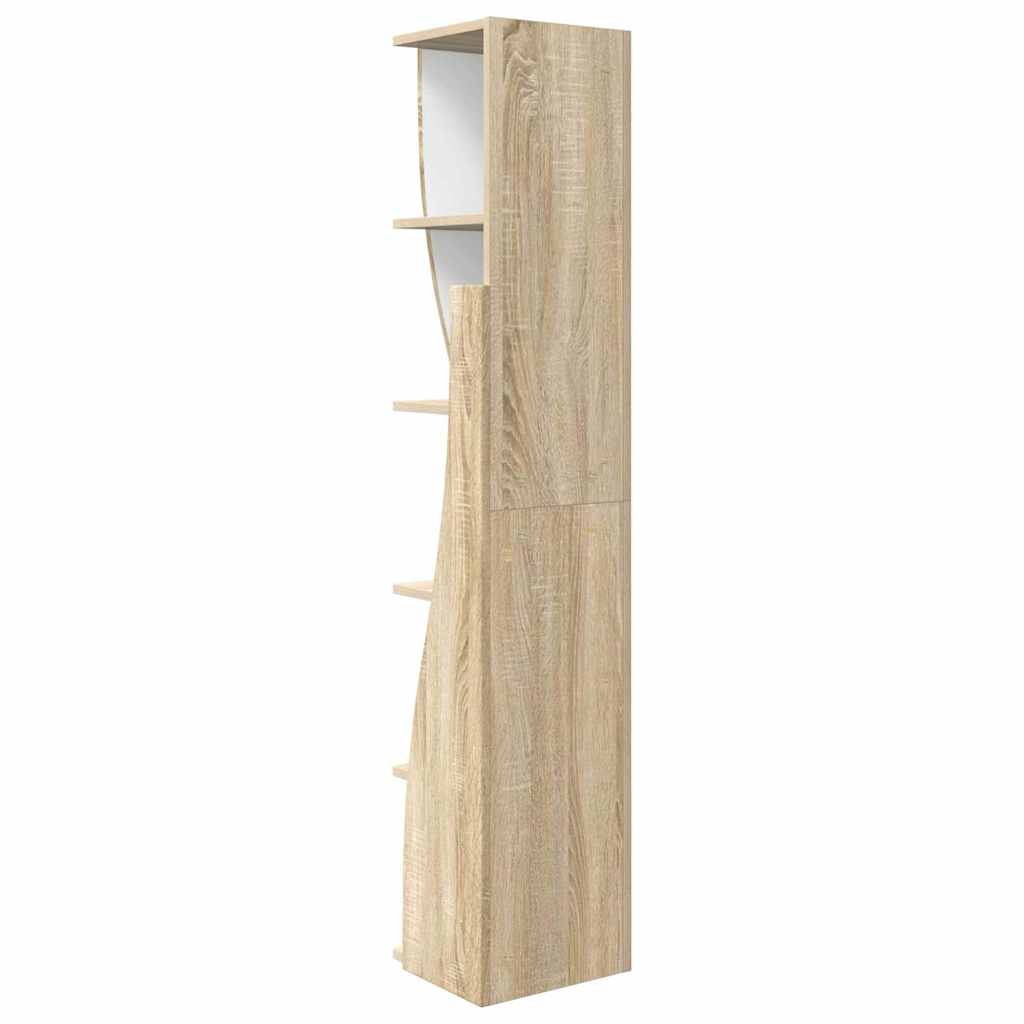 Eckschrank Sonoma-Eiche 27,5x27x140cm Holzwerkstoff