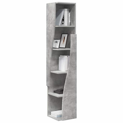Eckschrank Beton Grau 27,5x27x140cm Holzwerkstoff