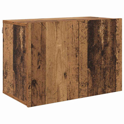 TV-Einheiten Wandmontiert 6 pcs Altholz Holzwerkstoff