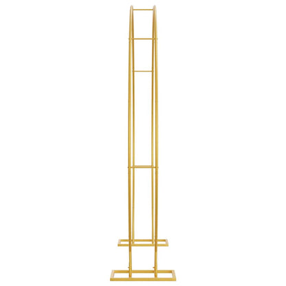 Hochzeitsbogen Gold 220 x 45 x 200 cm Stahl