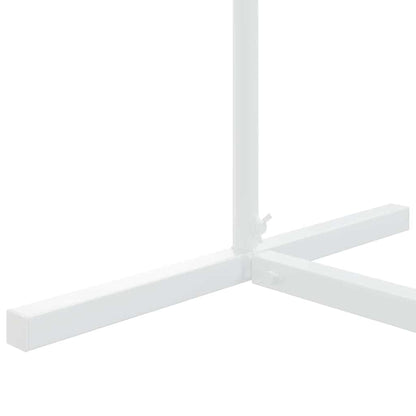 Hochzeitsbogen Weiß 100 x 39 x 200 cm Stahl