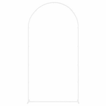 Hochzeitsbogen Weiß 100 x 39 x 200 cm Stahl