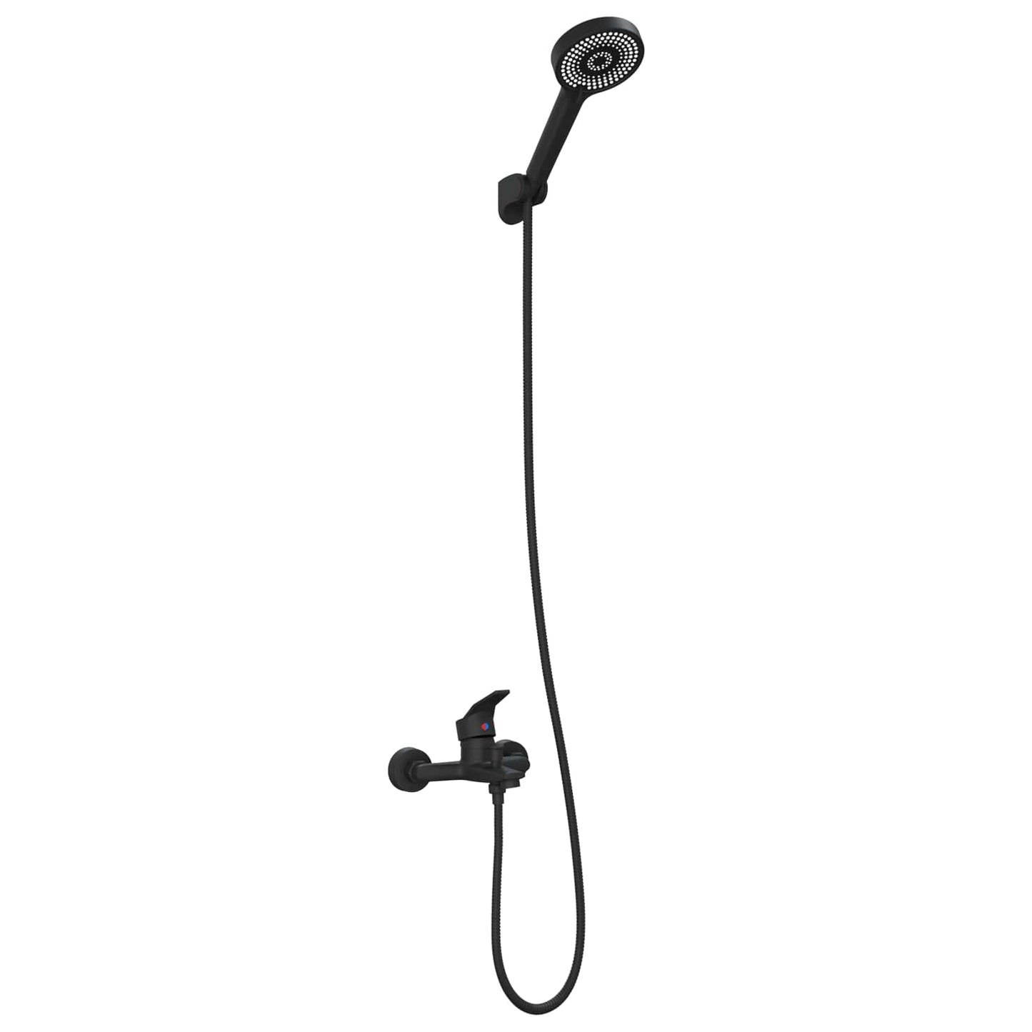 Duschkopf Set Schwarz G 1 / 2 Zoll