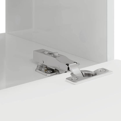 TV-Wandschrank 2 pcs Glänzend Weiß 60 x 31 x 29,5 cm