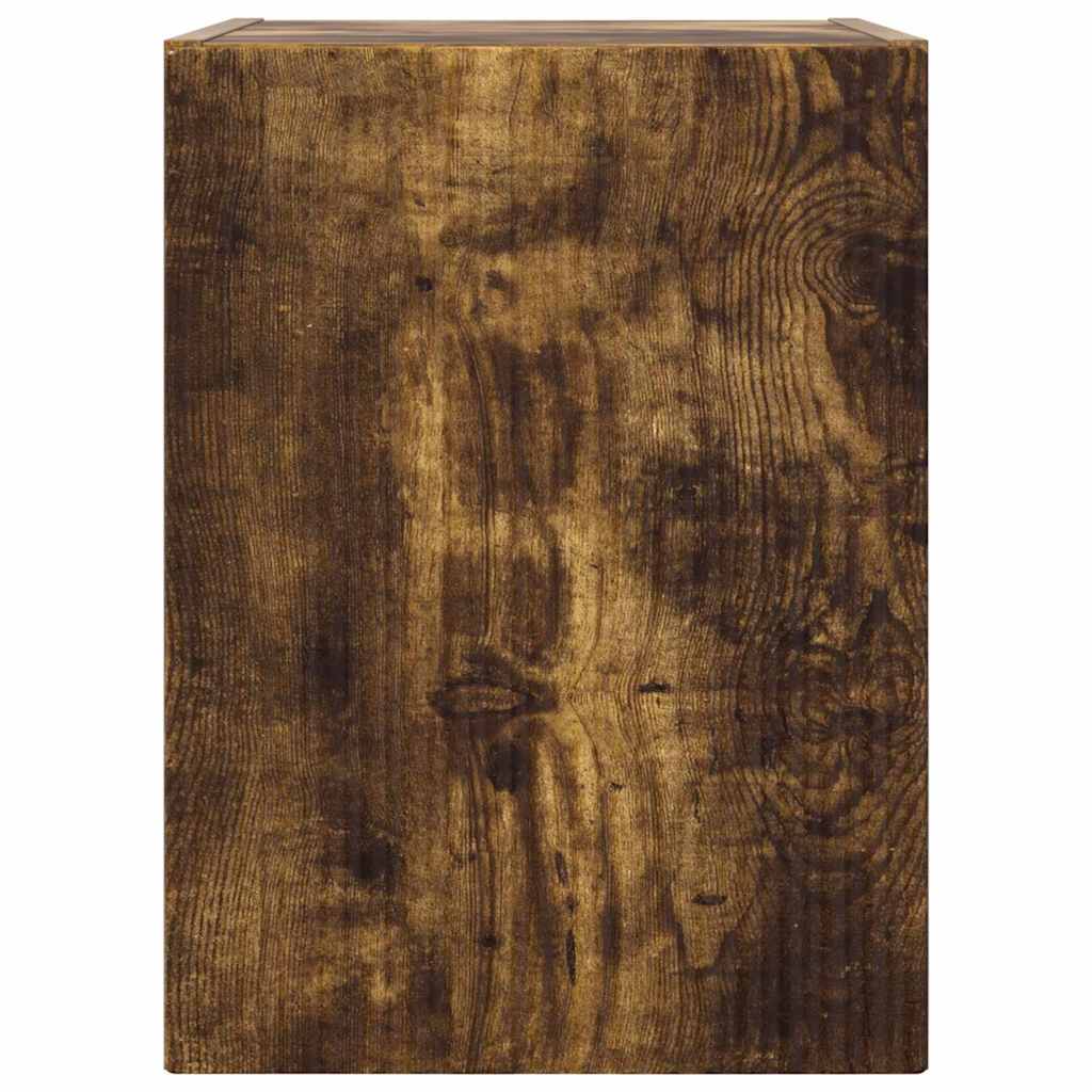TV-Wandschrank 2 pcs Geräucherte Eiche 30 x 31 x 40 cm