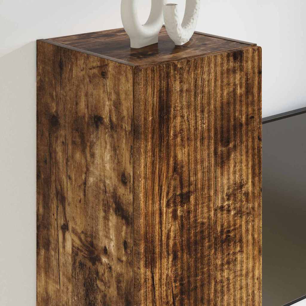 TV-Wandschrank Geräucherte Eiche 30 x 31 x 60 cm Holzwerkstoff