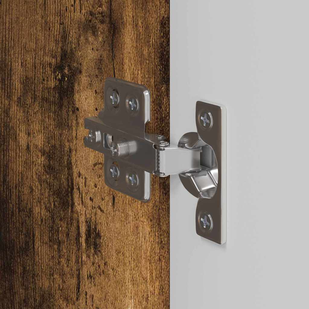 TV-Wandschrank Geräucherte Eiche 30 x 31 x 80 cm Holzwerkstoff