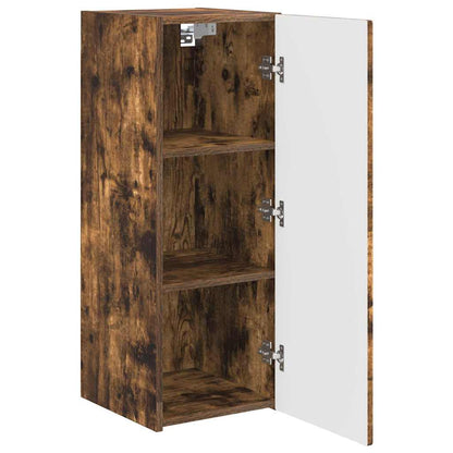 TV-Wandschrank Geräucherte Eiche 30 x 31 x 80 cm Holzwerkstoff