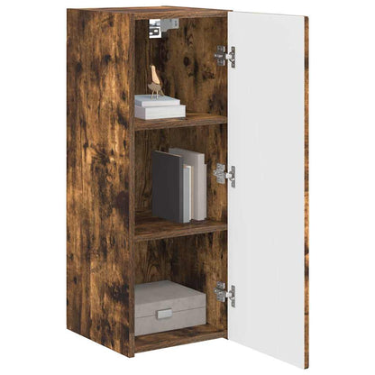 TV-Wandschrank Geräucherte Eiche 30 x 31 x 80 cm Holzwerkstoff