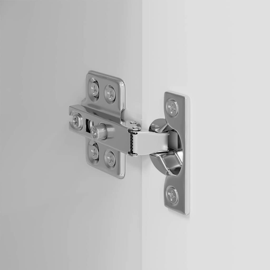 TV-Wandschrank 2 pcs Glänzend Weiß 30 x 31 x 100 cm