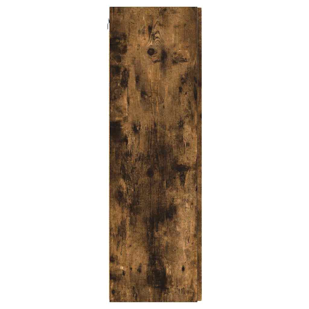 TV-Wandschrank 2 pcs Geräucherte Eiche 30 x 31 x 100 cm