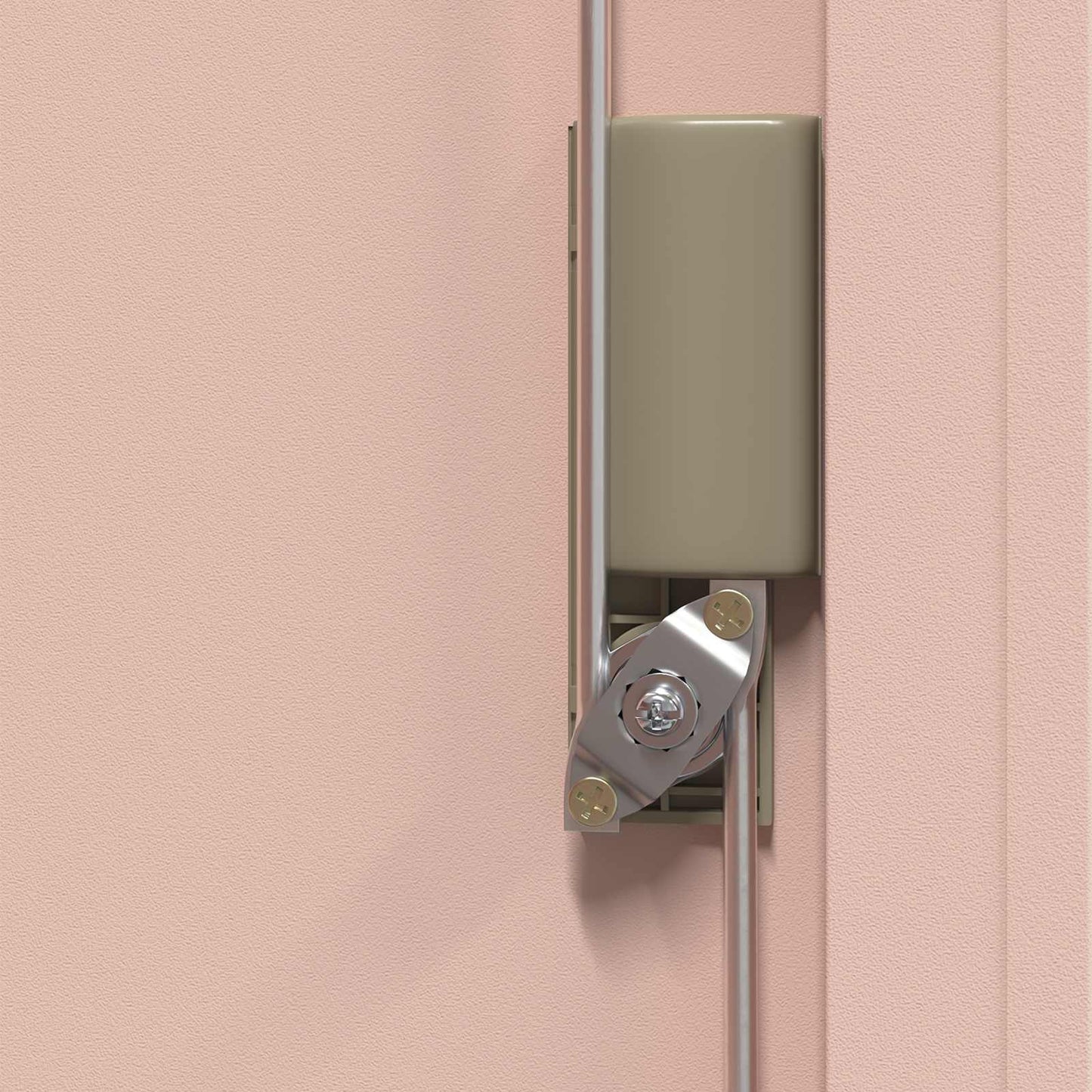 Aufbewahrungsschrank Rosa 90 x 40 x 70 cm Stahl