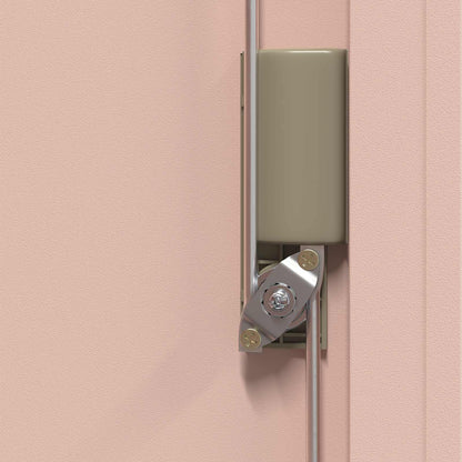 Aufbewahrungsschrank Rosa 90 x 40 x 70 cm Stahl