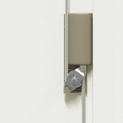 Aufbewahrungsschrank Weiß 90 x 40 x 70 cm Stahl