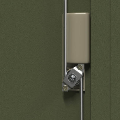 Aufbewahrungsschrank Olive Grün 90 x 40 x 90 cm Stahl