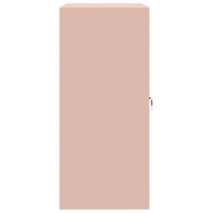 Aufbewahrungsschrank Rosa 80 x 40 x 90 cm Stahl