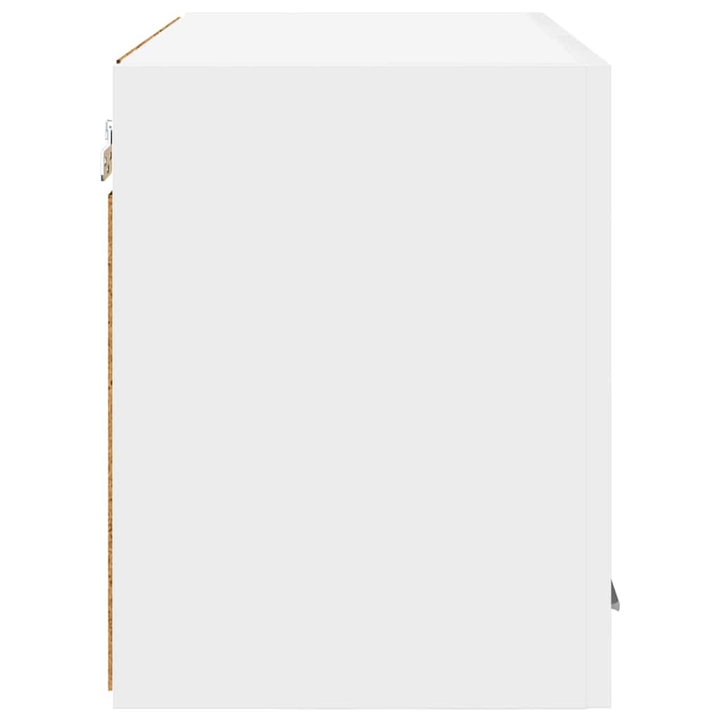 Hängeschrank mit Tür 2 pcs Weiß 60 x 31 x 40 cm Holzwerkstoff