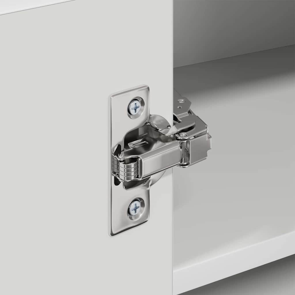 Hängeschrank mit Speicher Weiß 57 x 57 x 40 cm Holzwerkstoff