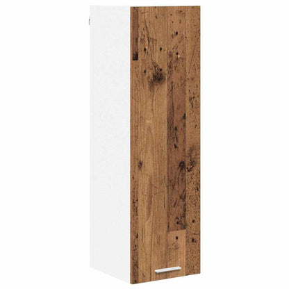 Hängeschrank mit Tür Altholz 30 x 31 x 100 cm Holzwerkstoff
