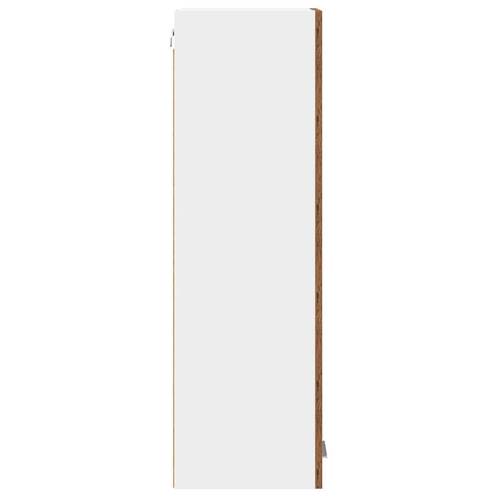 Hängeschrank mit Tür Altholz 30 x 31 x 100 cm Holzwerkstoff