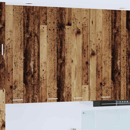 Hängeschrank mit Tür Altholz 60 x 31 x 100 cm Holzwerkstoff
