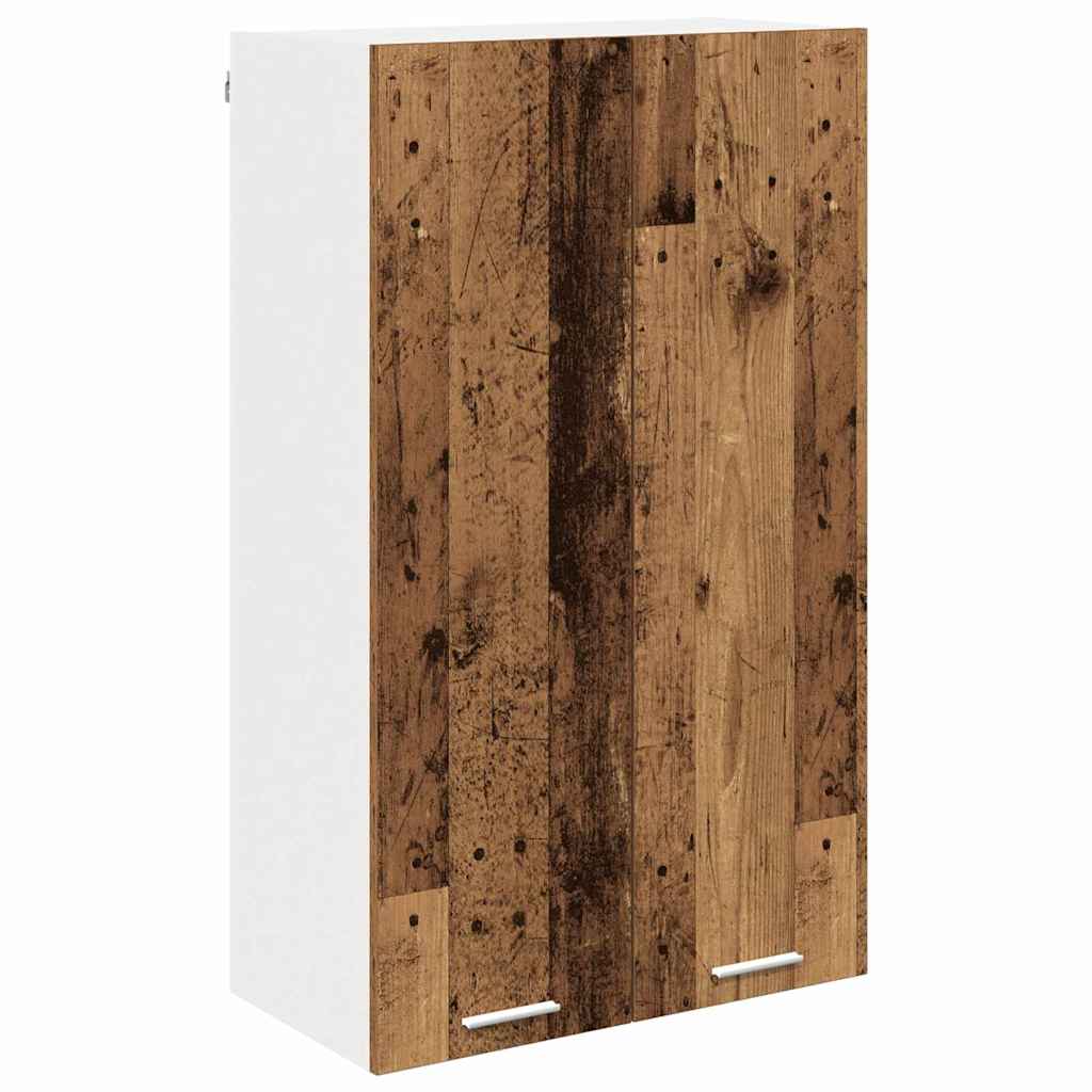 Hängeschrank mit Tür Altholz 60 x 31 x 100 cm Holzwerkstoff