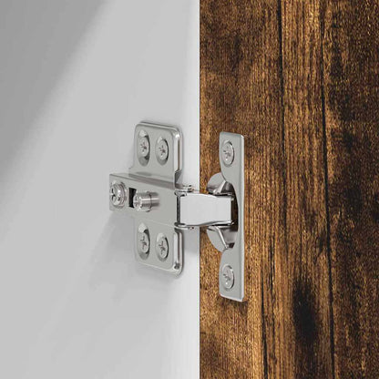 Hängeschrank Geräucherte Eiche 80 x 31 x 100 cm Holzwerkstoff