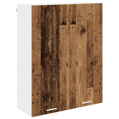 Hängeschrank mit Tür Altholz 80 x 31 x 100 cm Holzwerkstoff