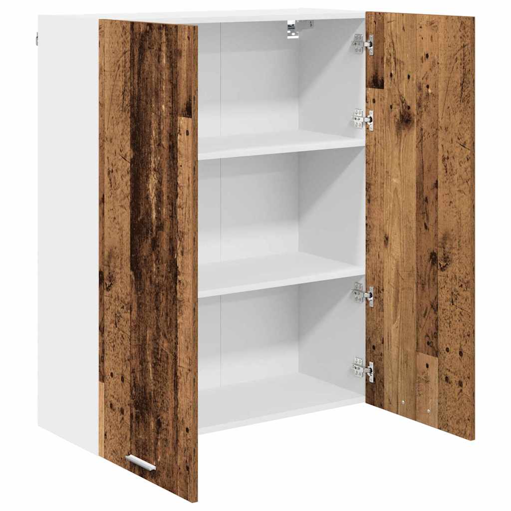 Hängeschrank mit Tür Altholz 80 x 31 x 100 cm Holzwerkstoff