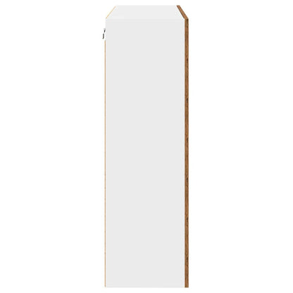 Hängeschrank mit Tür Altholz 80 x 31 x 100 cm Holzwerkstoff