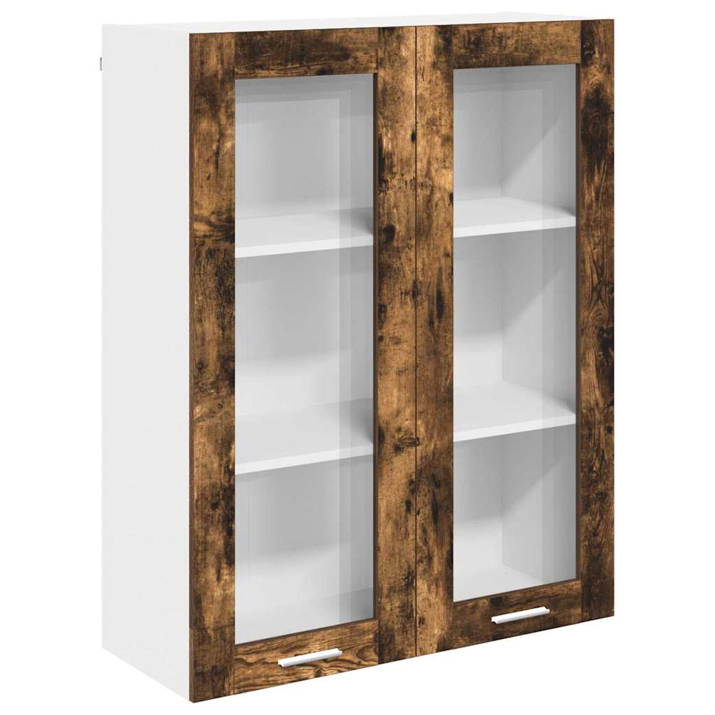 Hängeschrank Geräucherte Eiche 80 x 31 x 100 cm Holzwerkstoff