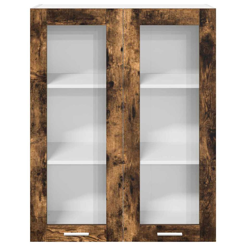 Hängeschrank Geräucherte Eiche 80 x 31 x 100 cm Holzwerkstoff