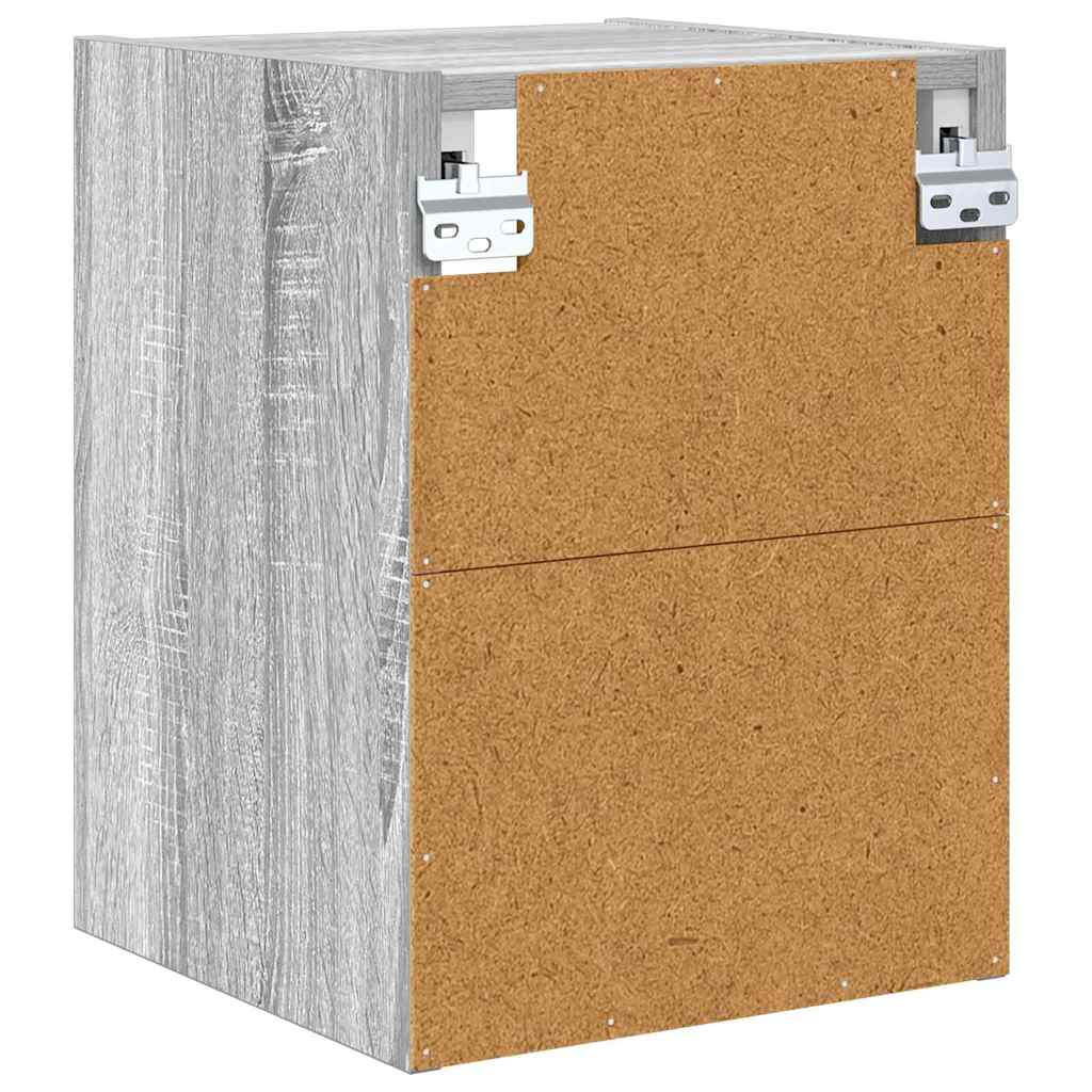 Hängeschrank Graues Sonoma 30 x 29,5 x 40 cm Holzwerkstoff