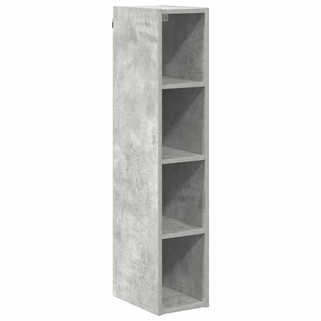 Hängeschrank Beton Grau 20 x 29,5 x 100 cm Holzwerkstoff