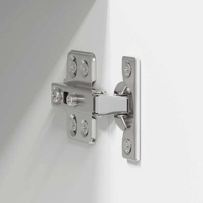 Küchenschrank Kalmar 2 pcs Hochglanz Weiß 40 x 31 x 40 cm