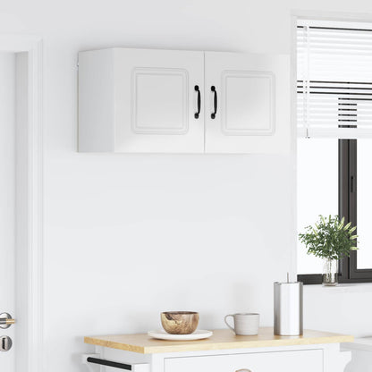 Küchenschrank Kalmar 2 pcs Hochglanz Weiß 40 x 31 x 40 cm