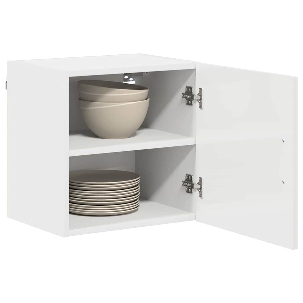 Küchenschrank Kalmar 2 pcs Hochglanz Weiß 40 x 31 x 40 cm