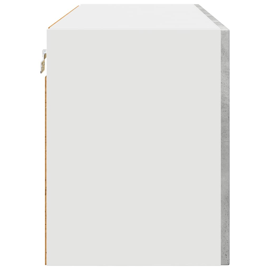 Küchenschrank Kalmar Beton Grau 80 x 31 x 40 cm Holzwerkstoff