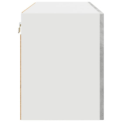 Küchenschrank Kalmar Beton Grau 80 x 31 x 40 cm Holzwerkstoff