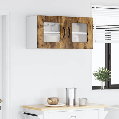 Küchenschrank Kalmar Geräucherte Eiche 80 x 31 x 40 cm