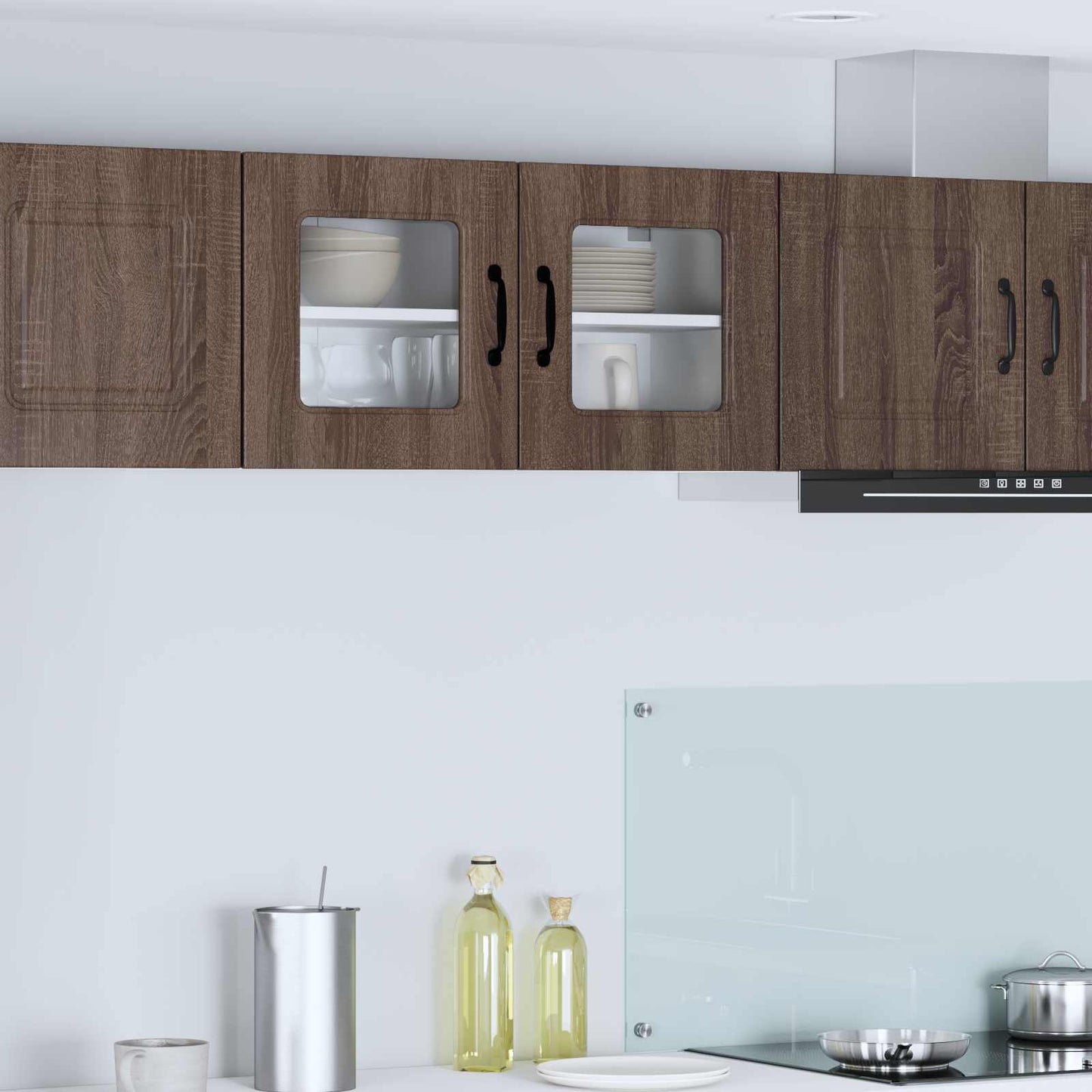 Küchenschrank Kalmar Braun Eichen-Optik 80 x 31 x 40 cm