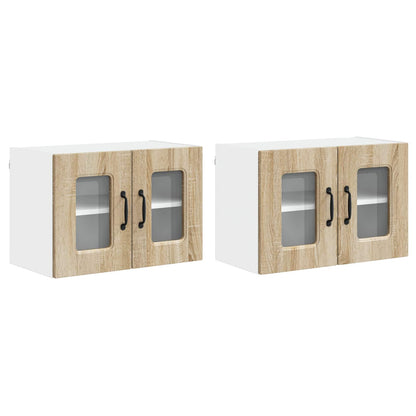 Küchenschrank Kalmar 2 pcs Sonoma-Eiche 60 x 31 x 40 cm