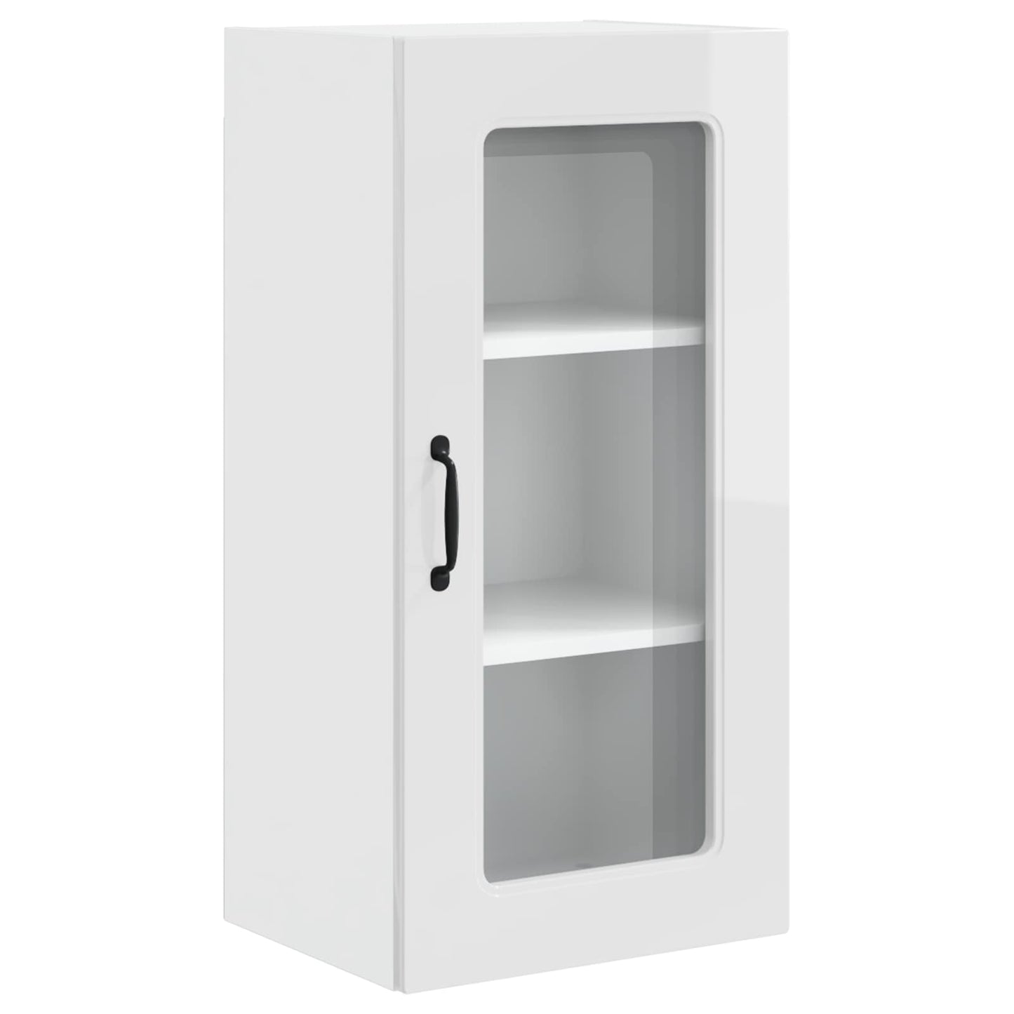 Küchenschrank Kalmar 2 pcs Hochglanz Weiß 40 x 31 x 80 cm
