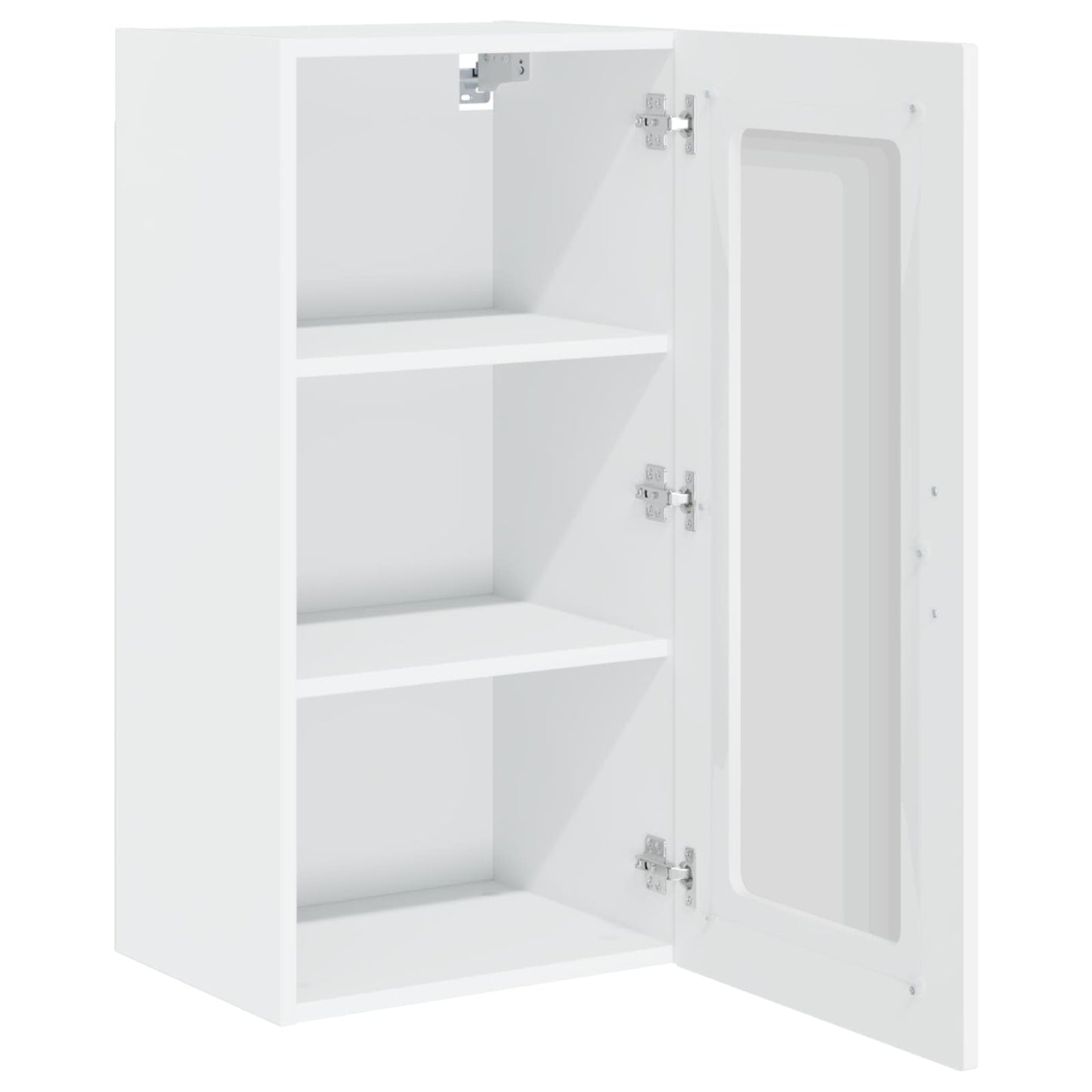 Küchenschrank Kalmar 2 pcs Hochglanz Weiß 40 x 31 x 80 cm