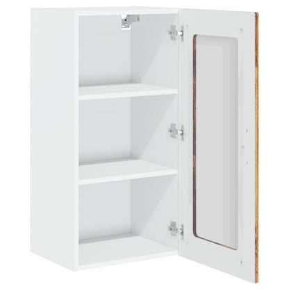 Küchenschrank mit Speicher Kalmar 2 pcs Altholz 40 x 31 x 80 cm