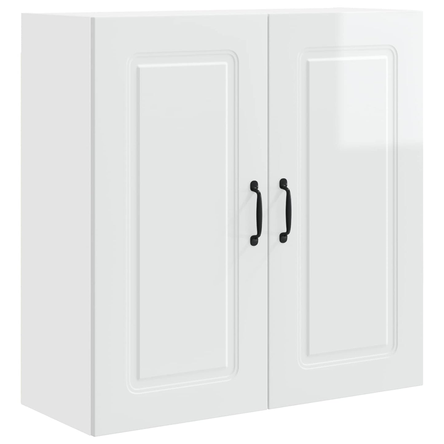 Küchenschrank Kalmar Hochglanz Weiß 80 x 31 x 80 cm