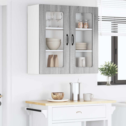 Küchenschrank mit Speicher Kalmar Graues Sonoma 80 x 31 x 80 cm