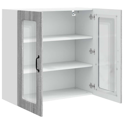 Küchenschrank mit Speicher Kalmar Graues Sonoma 80 x 31 x 80 cm