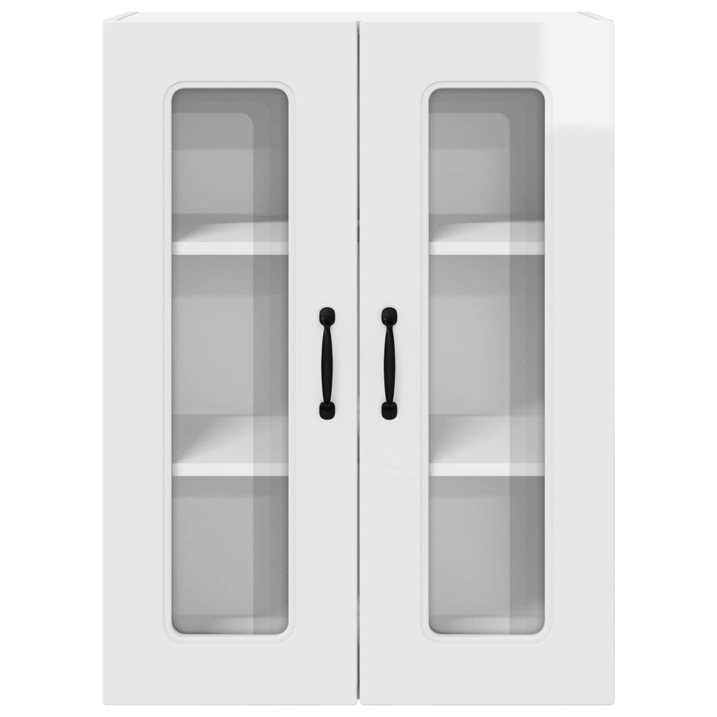 Küchenschrank Kalmar Hochglanz Weiß 60 x 31 x 80 cm