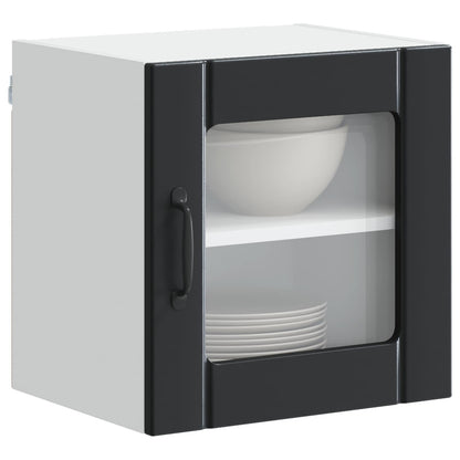 Küchenschrank Schwarz 40 x 31 x 40 cm Holzwerkstoff